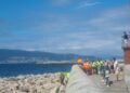 Gran despliegue de emergencias en el Museo do Mar de Vigo por la caída de un joven
