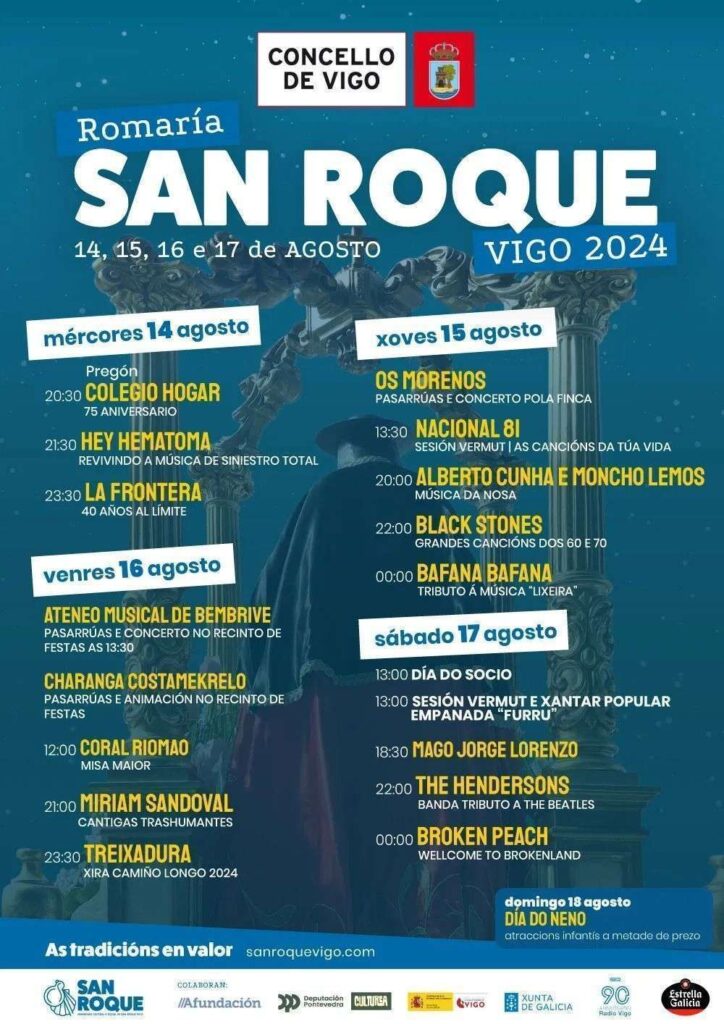 Fiestas de San Roque en Vigo