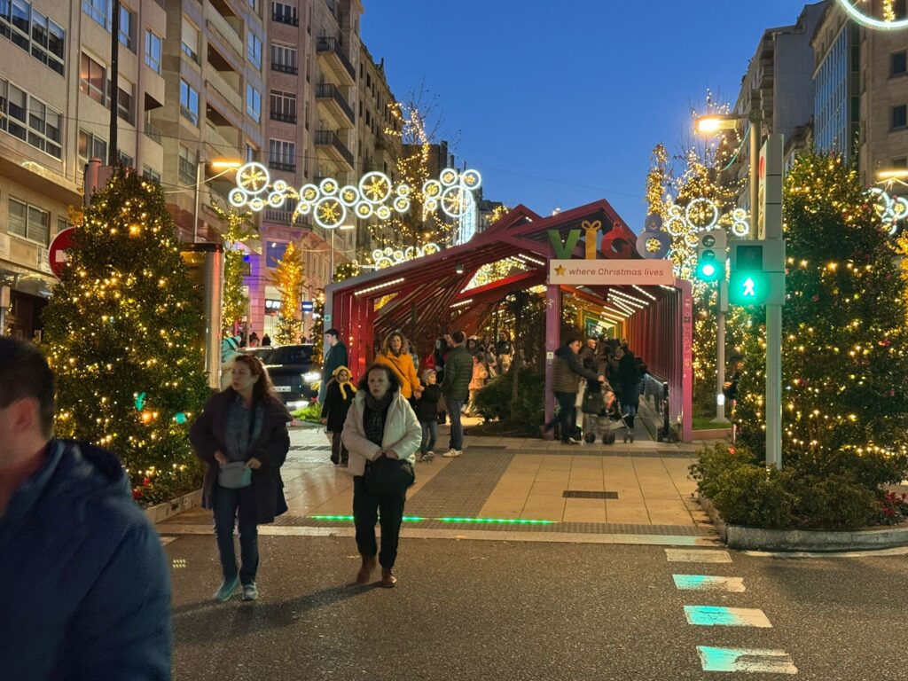 Avalancha sobre ruedas para la Navidad de Vigo: más de 200 autobuses de Beiramar a Navia