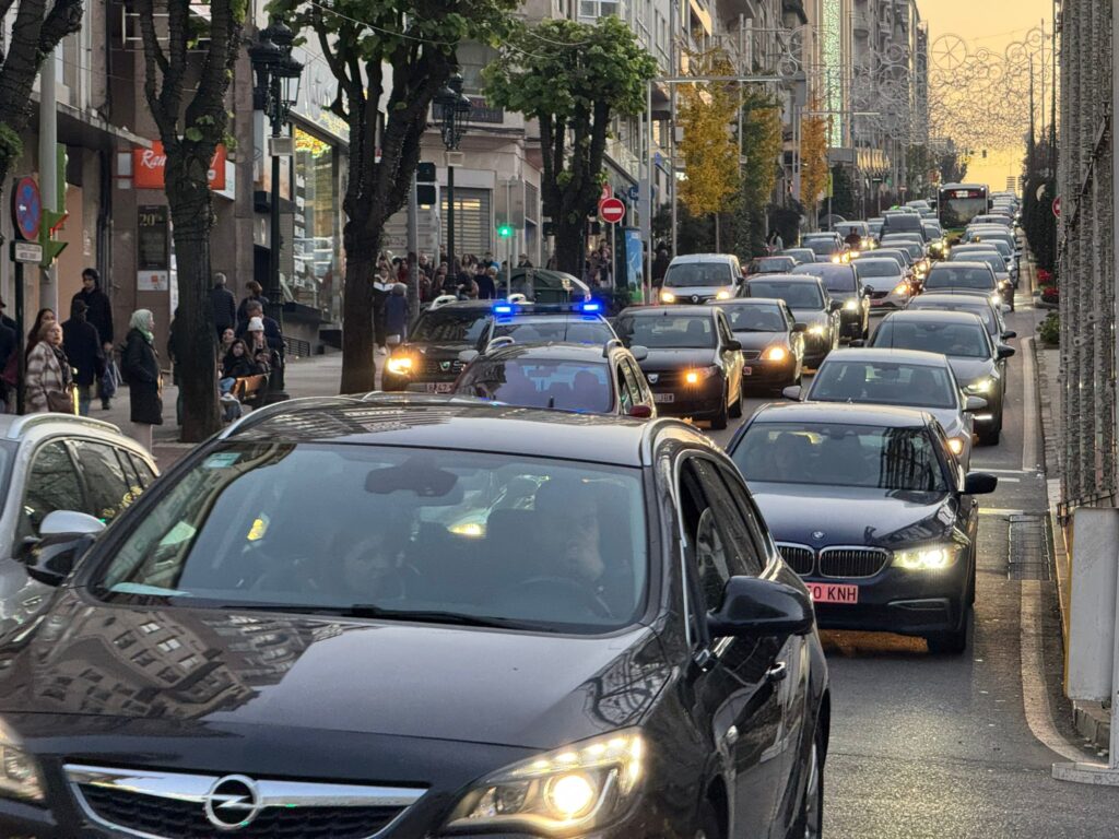 Avalancha sobre ruedas para la Navidad de Vigo: más de 200 autobuses de Beiramar a Navia