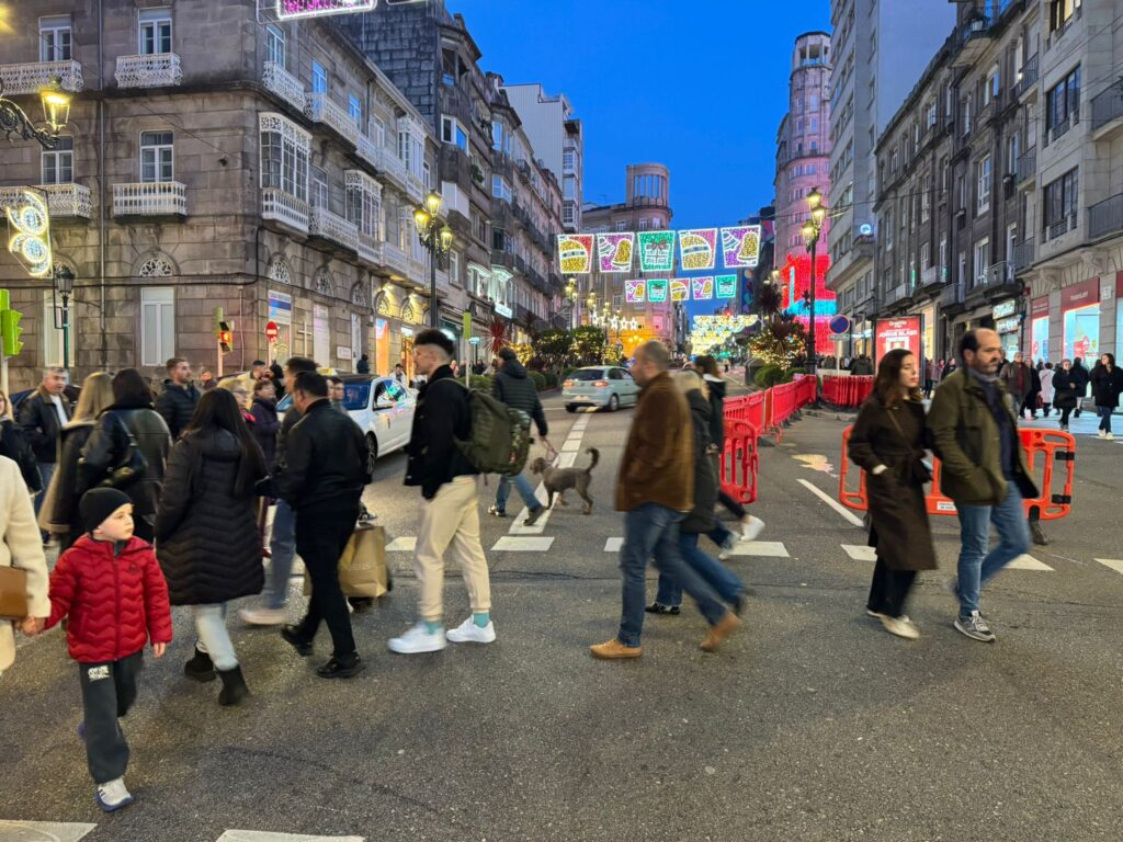 Avalancha sobre ruedas para la Navidad de Vigo: más de 200 autobuses de Beiramar a Navia